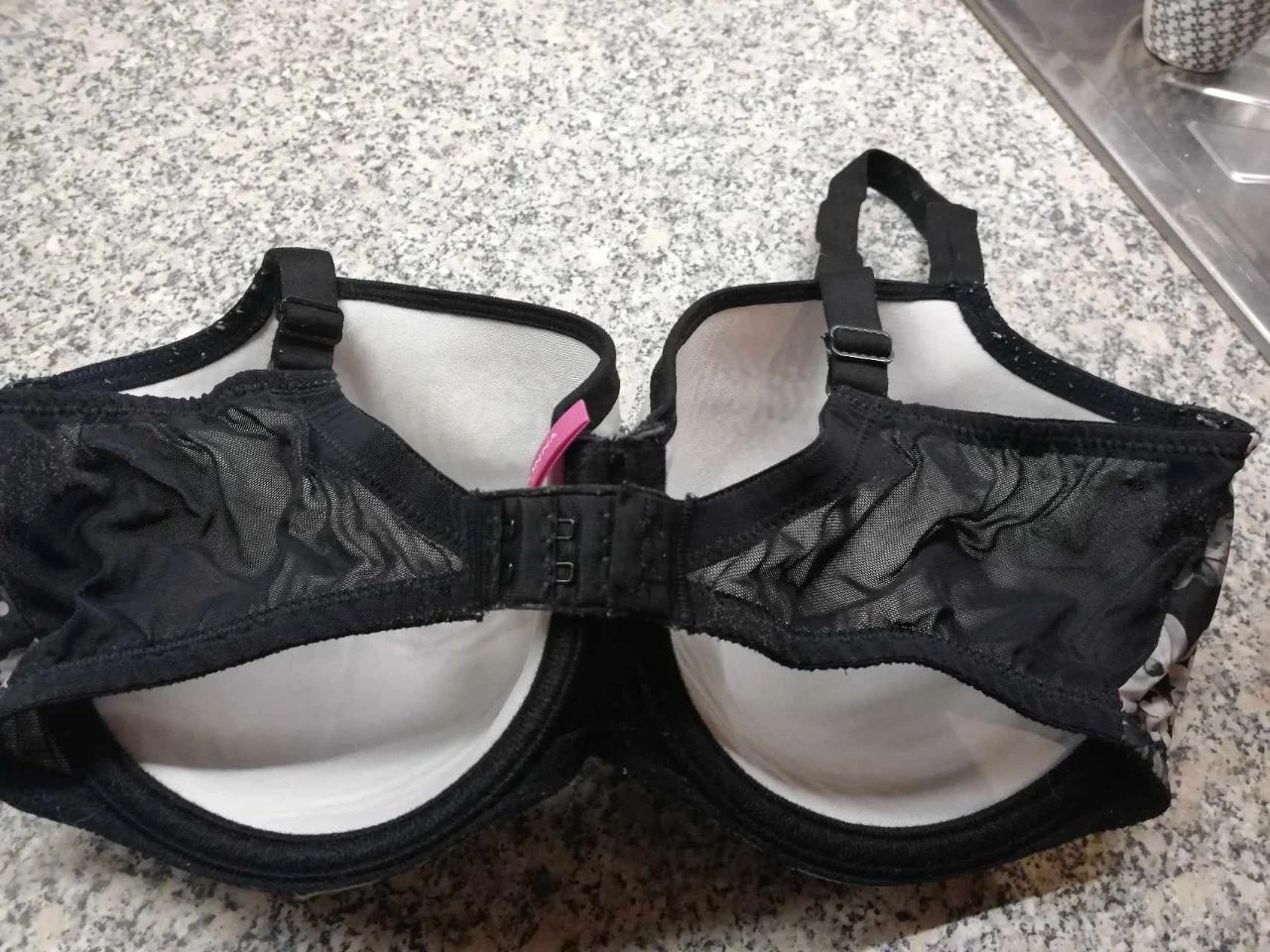 • Bh preto/cinza marca prima donna twist – tamanho eu 75 e/ fr 90 e – photo 2